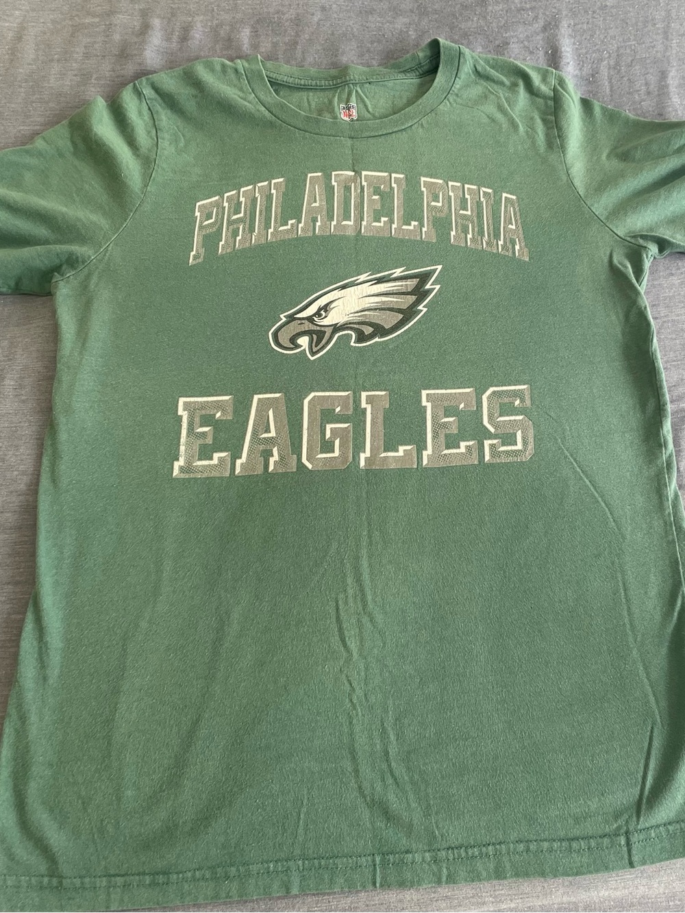 NFL Philadelphia Eagles Green Graphic Kids Tee